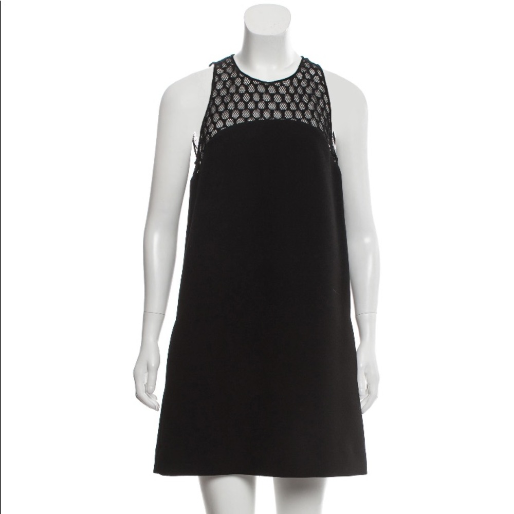 Maje Crew shift cut out  Neck Dress
